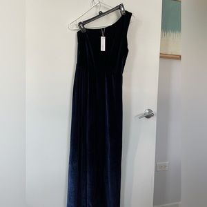 Tatiana Velvet Dress Navy